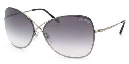 Tom Ford FT0250 08C Sunglasses Shiny Gumetal 63mm Women