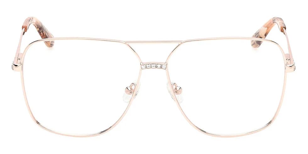Marciano GM50029 028 Eyeglasses Shiny Rose Gold 58mm Women 2