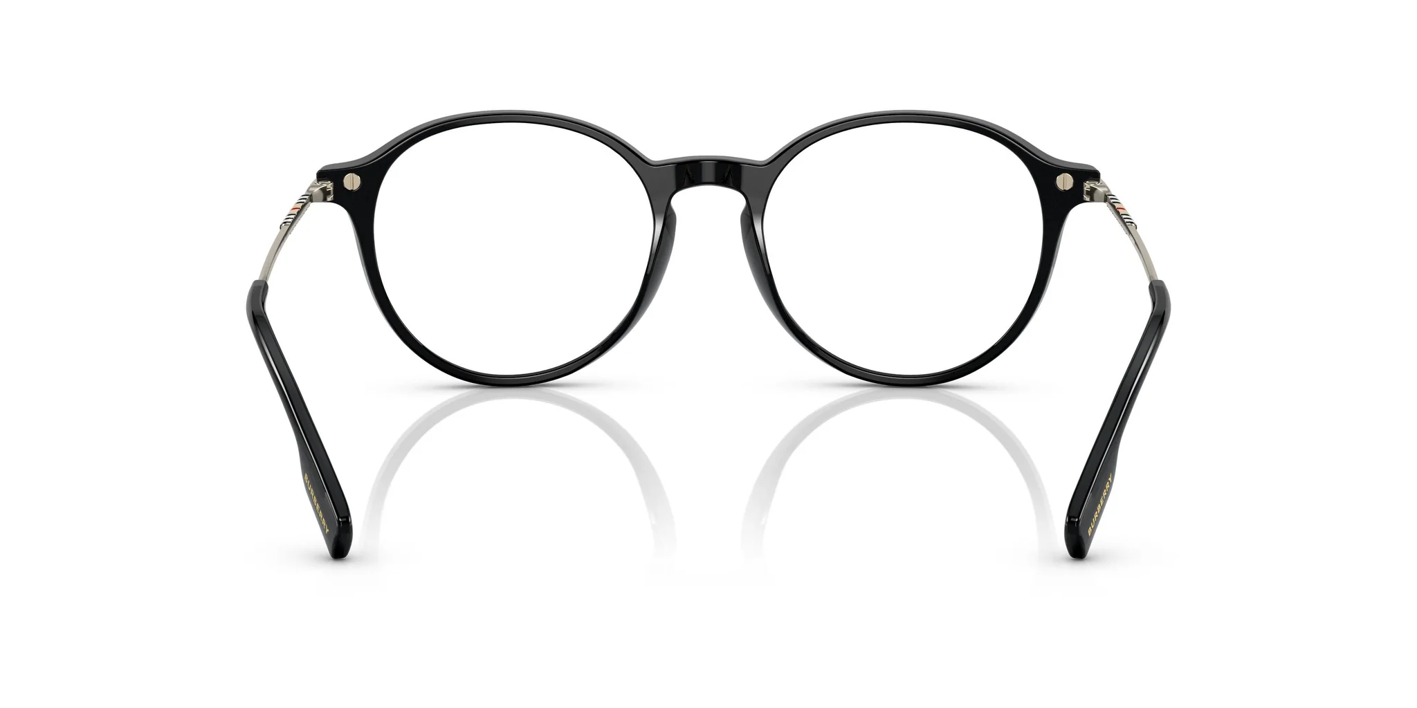 Burberry 0BE2365F 3001 Eyeglasses Black 53mm Unisex 4