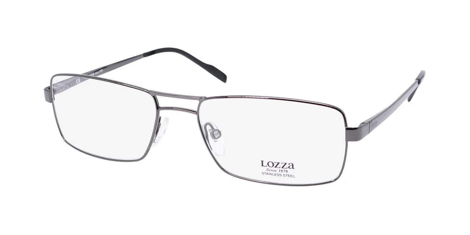 Lozza Vl2176 0568 Eyeglasses Gunmetal 56mm