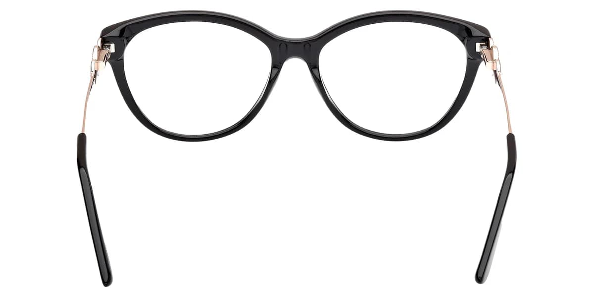 Guess GU50230 001 Eyeglasses Shiny Black 53mm Women 4