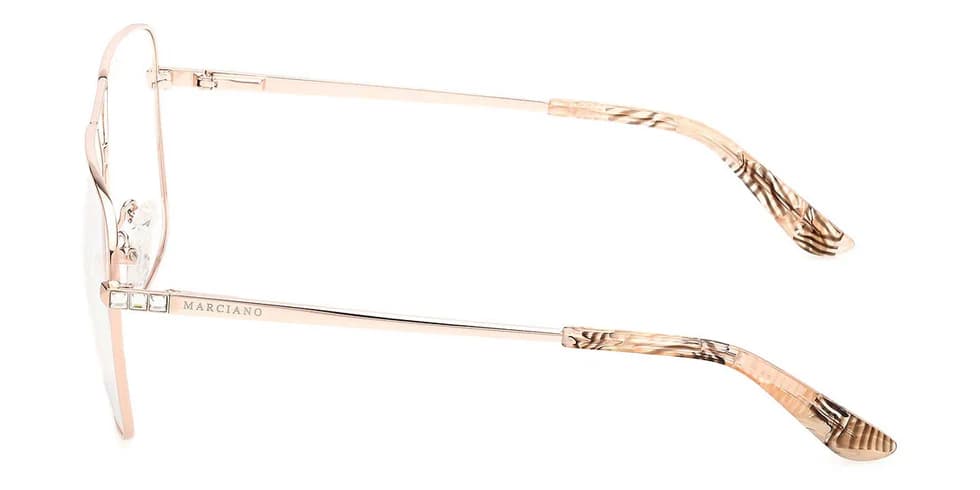 Marciano GM50029 028 Eyeglasses Shiny Rose Gold 58mm Women 3