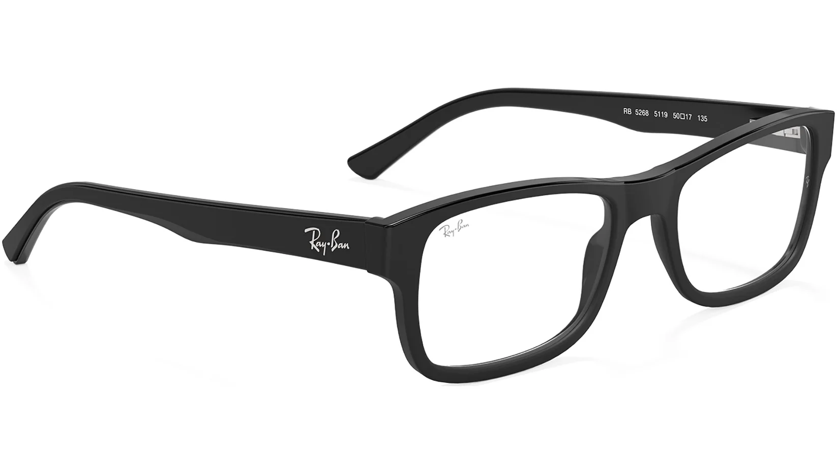 Ray-Ban RB5268 5119 Eyeglasses Black 52mm Unisex 5