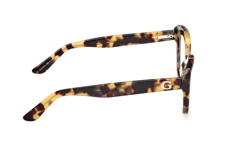 Guess GU50225 053 Eyeglasses Blonde Havana 51mm Women 5