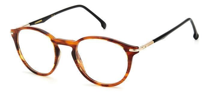 Carrera 284 0EX4 Eyeglasses Brown Horn 49mm Men