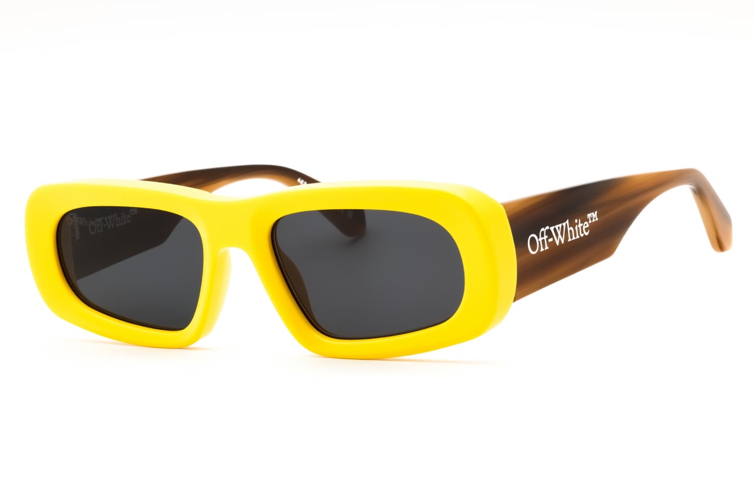 Off White AUSTIN 1807 Sunglasses Yellow 54mm Unisex