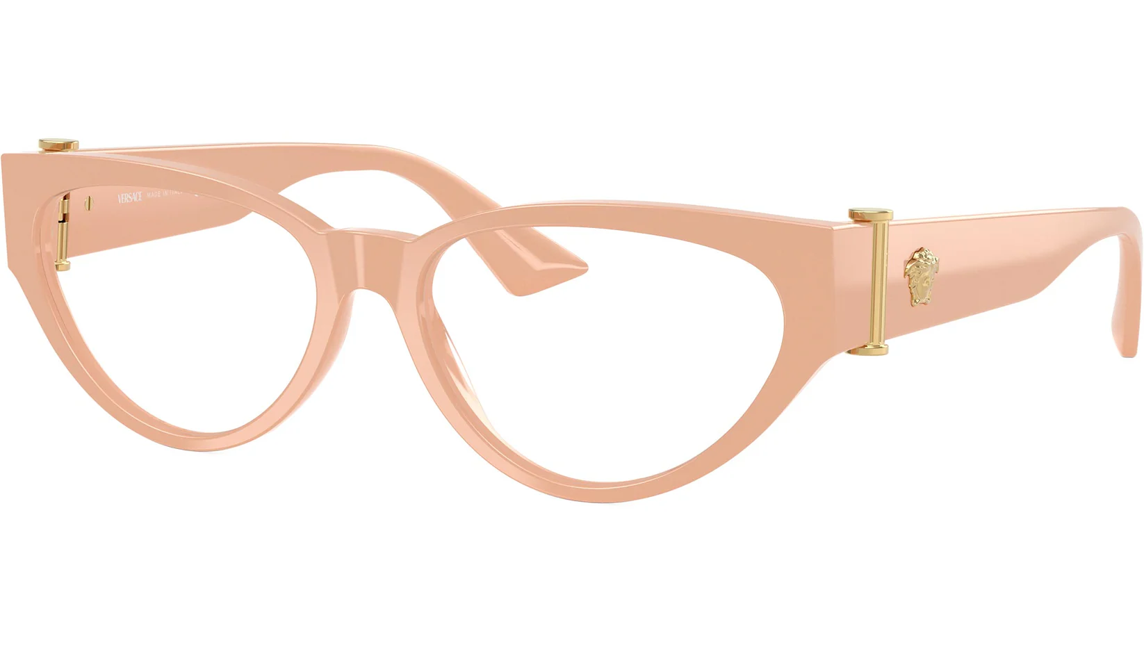 Versace 0VE3366 5494 Eyeglasses Nude Brown 53mm Women