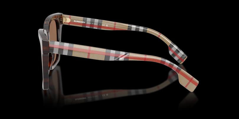 Burberry 0BE4335 390373 Sunglasses Dark Havana 53mm Women 3
