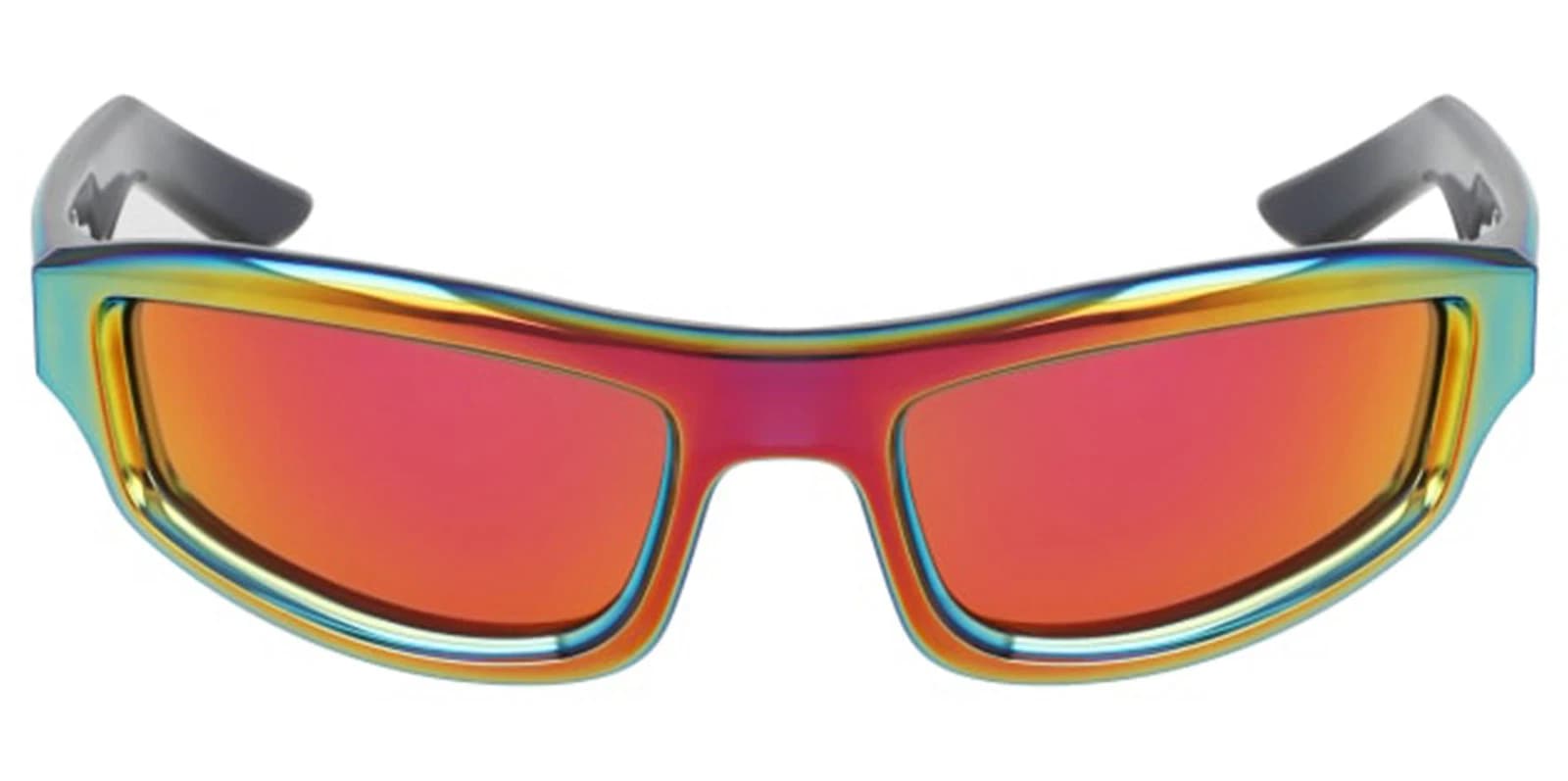 Nike LUCENT FLASH EV24050 891 Sunglasses Total Orange Mirror 56mm Men 3