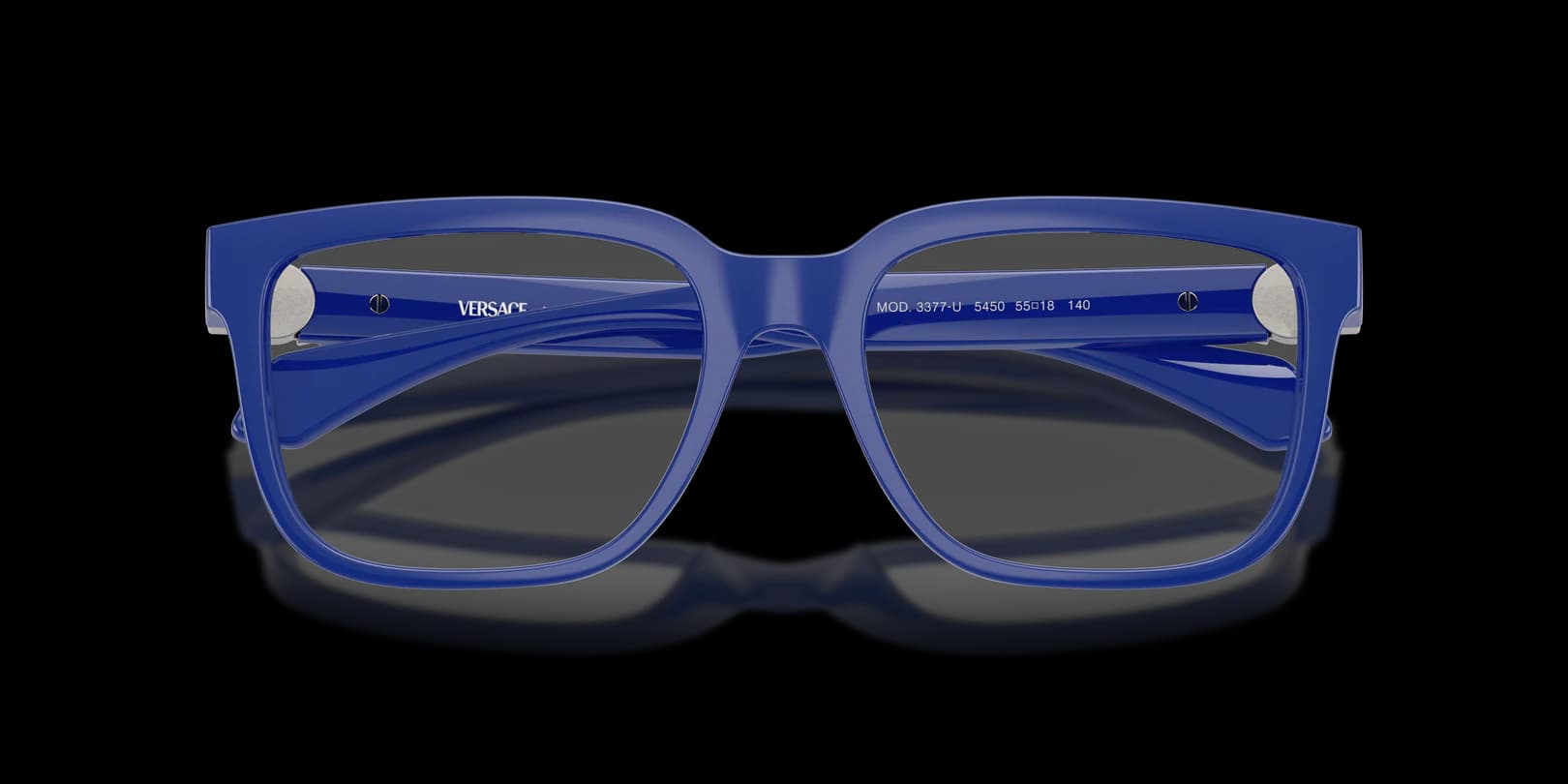 Versace 0VE3377U 5450 Eyeglasses Blue 55mm Men 5