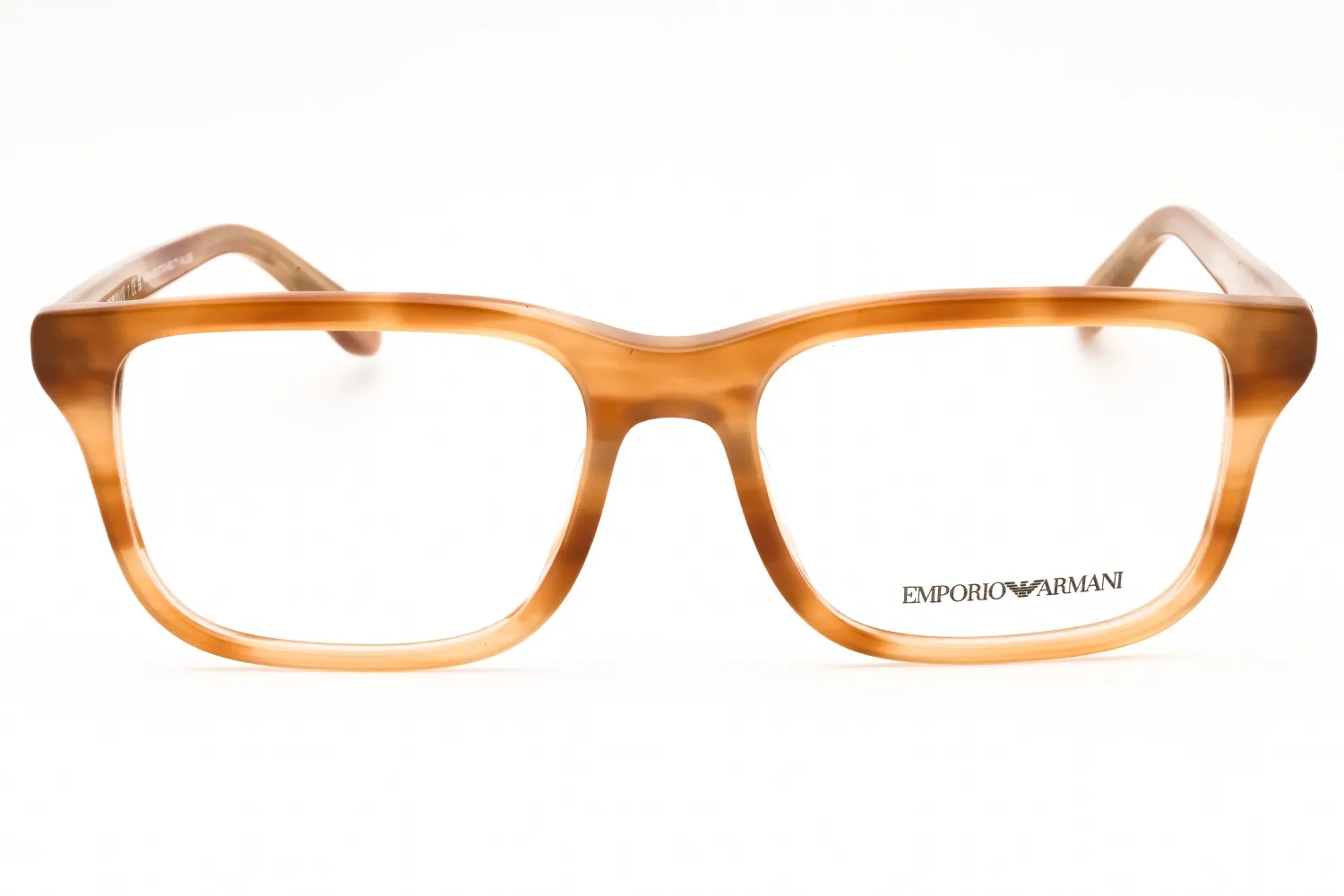 Emporio Armani 0EA3250U 6203 Eyeglasses Shiny Havana Brown 54mm Men 2