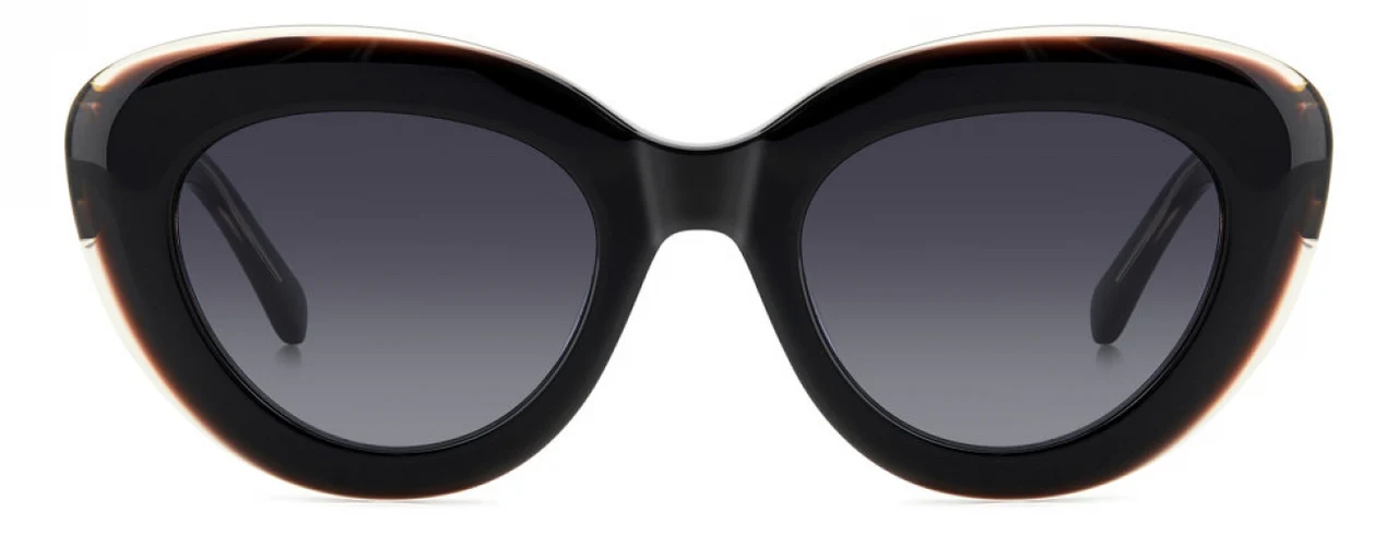 Kate Spade CAPRI/G/S 03H2 9O Sunglasses Black Pink 50mm Women 2