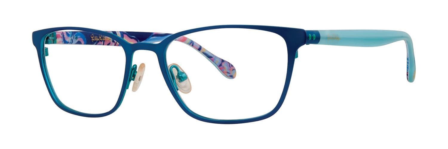 Lilly Pulitzer Rylan Eyeglasses Navy 49mm Women