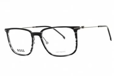 HUGO BOSS BOSS 1484 0VQ7 00 Eyeglasses Str Grey Rt 56mm