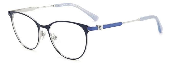 Kate Spade LIDA/G 0DOH Eyeglasses Palladium Blue 50mm Women