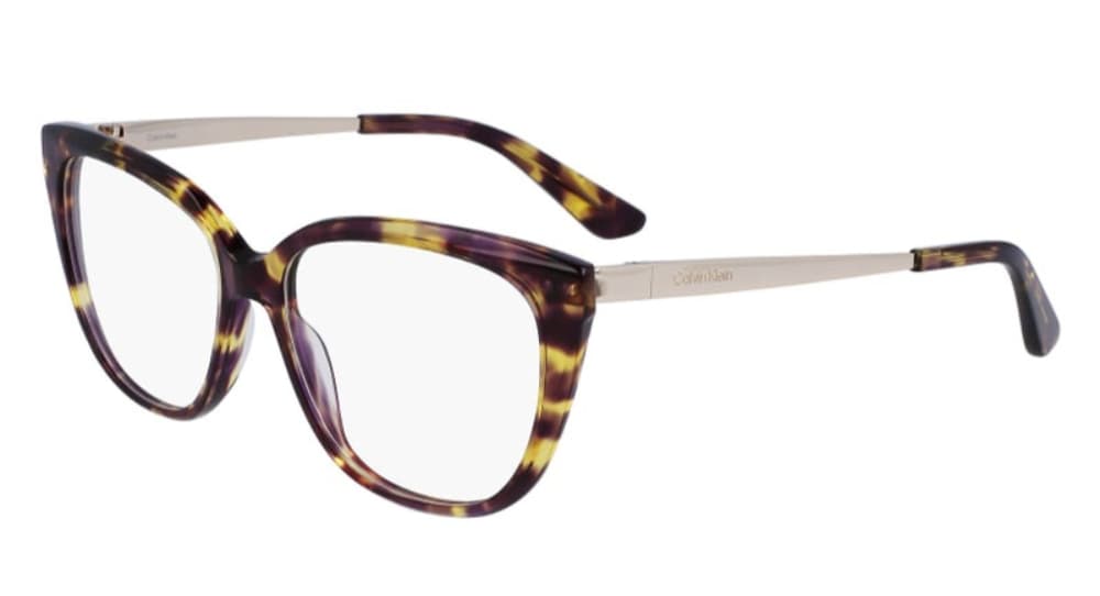 Calvin Klein CK23520 528 Eyeglasses Violet Havana 54mm Women