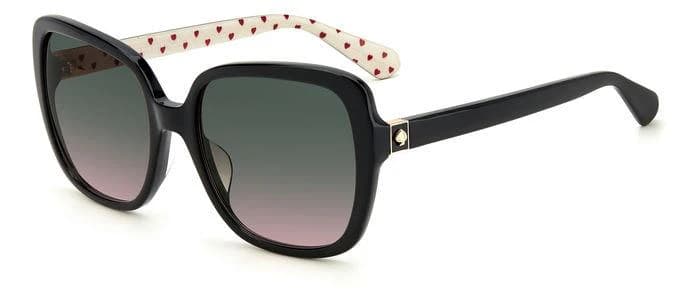 Kate Spade WILHEMINA/S 0807 Sunglasses Black 55mm Women