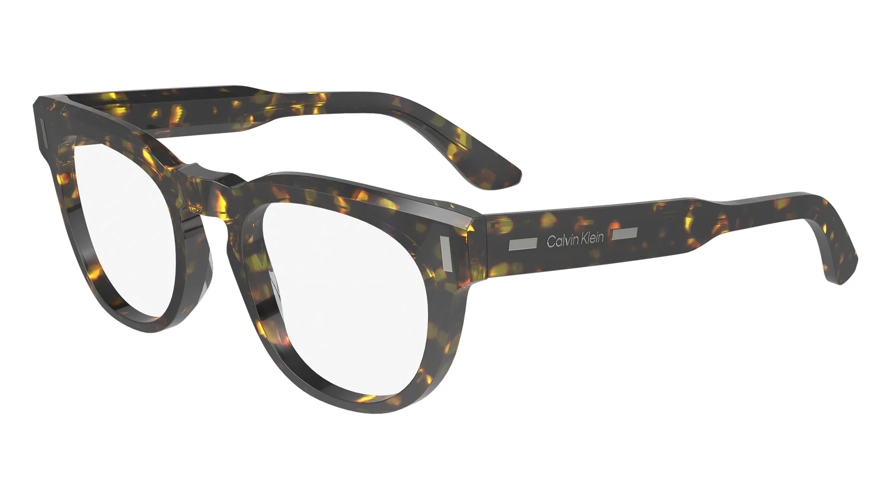 Calvin Klein CK23542 218 Eyeglasses Brown Blue Havana 49mm Unisex
