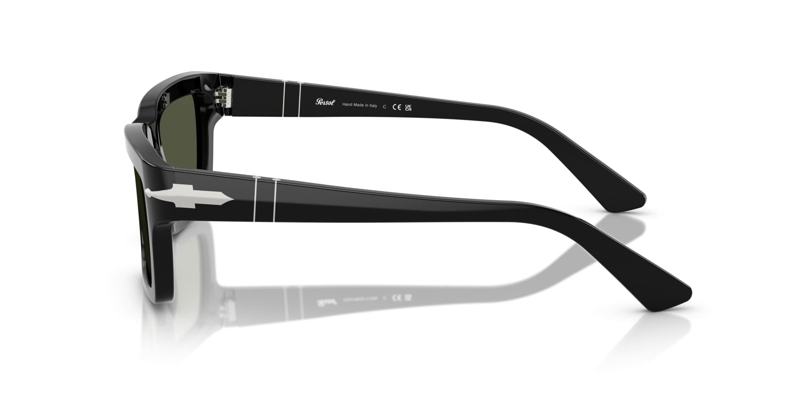 Persol PO3363S 95/31 Sunglasses Black 57mm Men 3