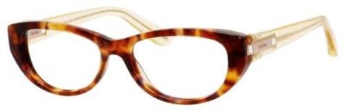 Max Mara MM1185 592 Eyeglasses Red Havana Yellow 50mm Women