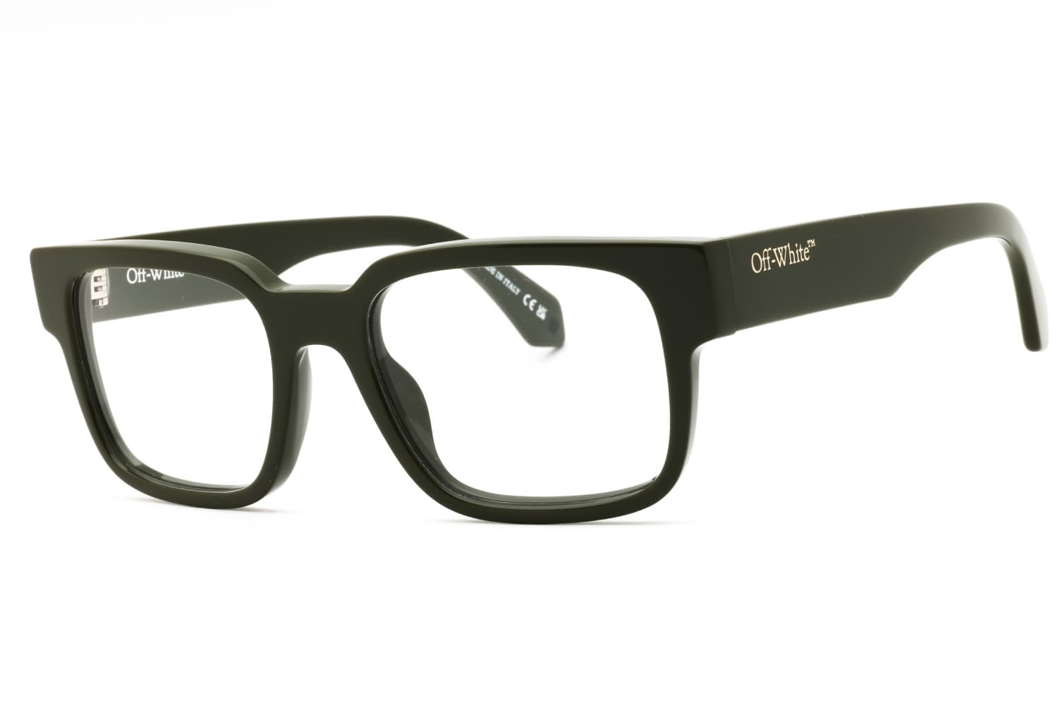 Off White STYLE 80 Eyeglasses Military Green 53mm Unisex