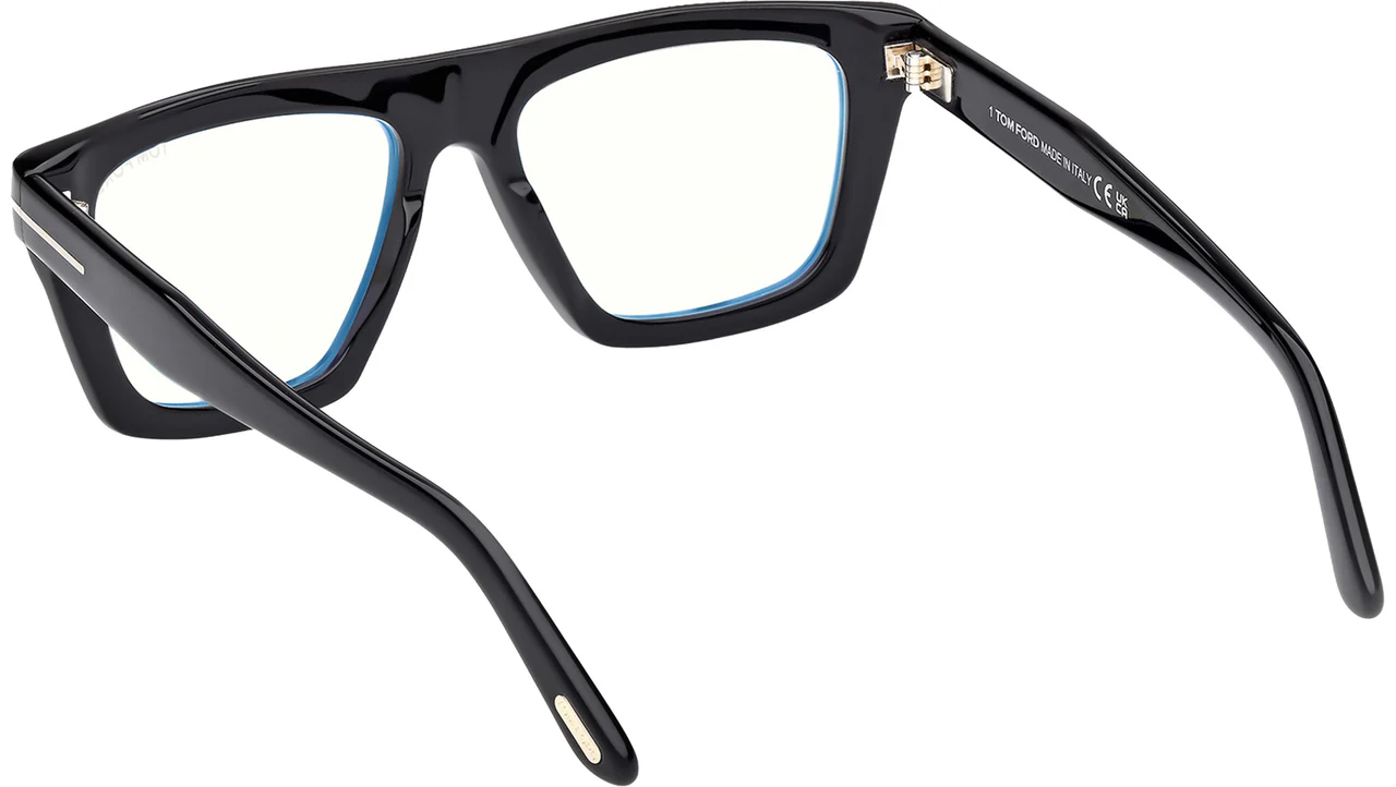 Tom Ford FT6059B 001 Eyeglasses Shiny Black 54mm Men 4