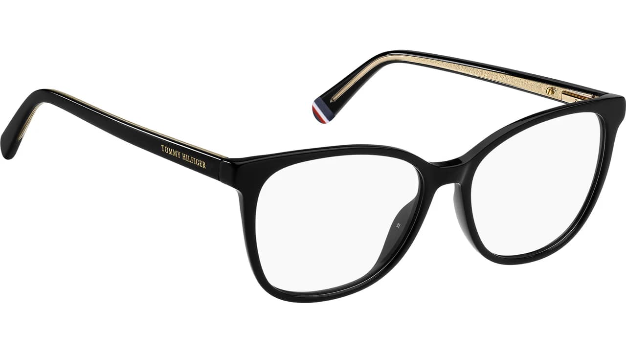Tommy Hilfiger TH 1968 0807 Eyeglasses Black 54mm Women 3