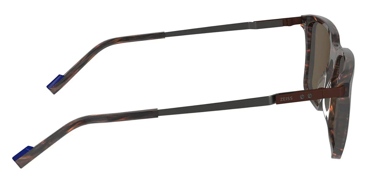 Zeiss ZS23716S 218 Sunglasses Textured Brown 55mm Men 5