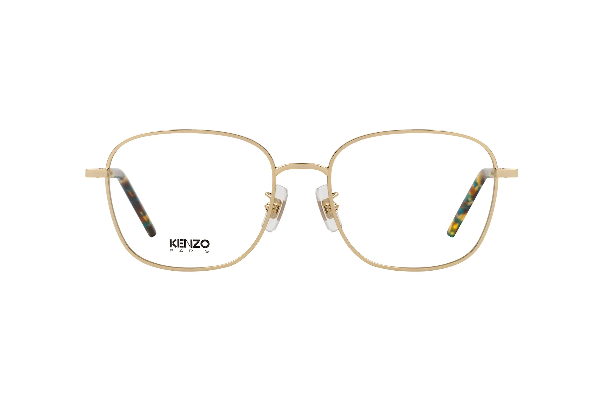 Kenzo KZ50167U 032 Eyeglasses Shiny Gold 52mm Unisex 2