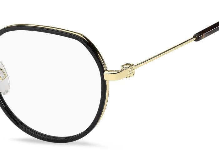 Tommy Hilfiger TH 2096 0RHL Eyeglasses Gold Black 51mm Women 4