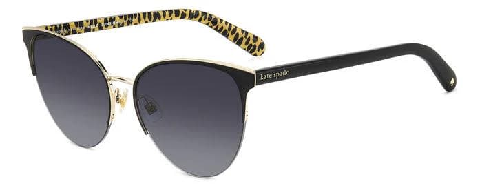 Kate Spade IZARA/G/S 0807 Sunglasses Black 57mm Women
