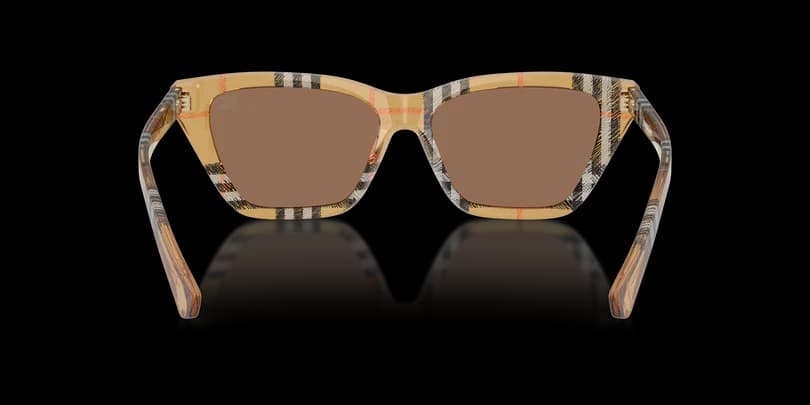 Burberry 0BE4468 416373 Sunglasses Brown 54mm Women 4