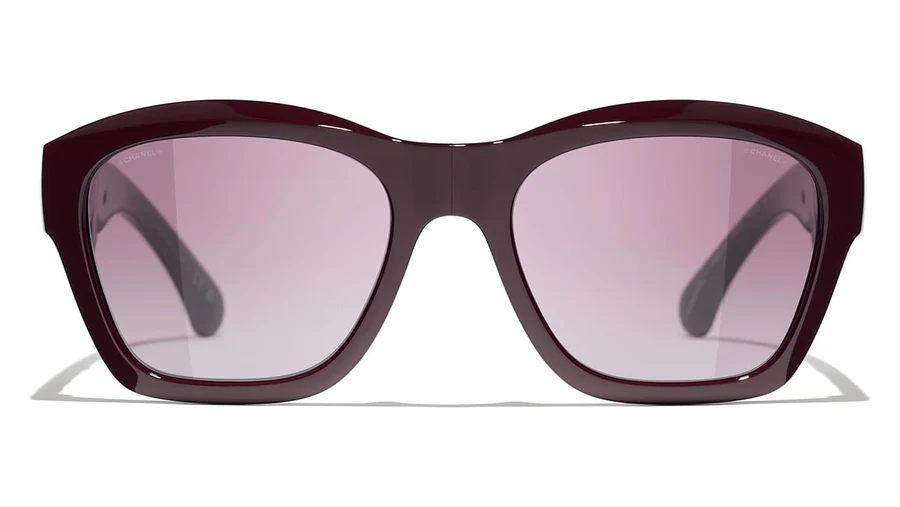 Chanel 6055-B c.1461/S1 Sunglasses Red 140mm Women 2