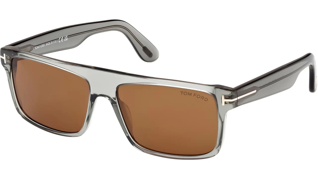 Tom Ford FT0999 20E Sunglasses Grey 58mm Men