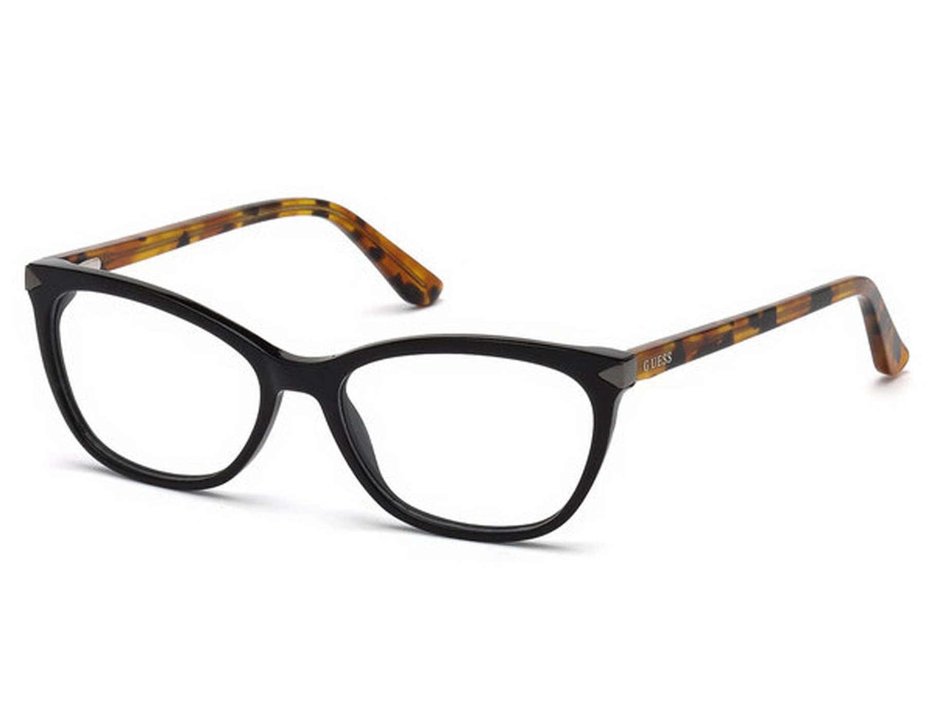 Guess GU2668 001 Eyeglasses Shiny Black 52mm Unisex