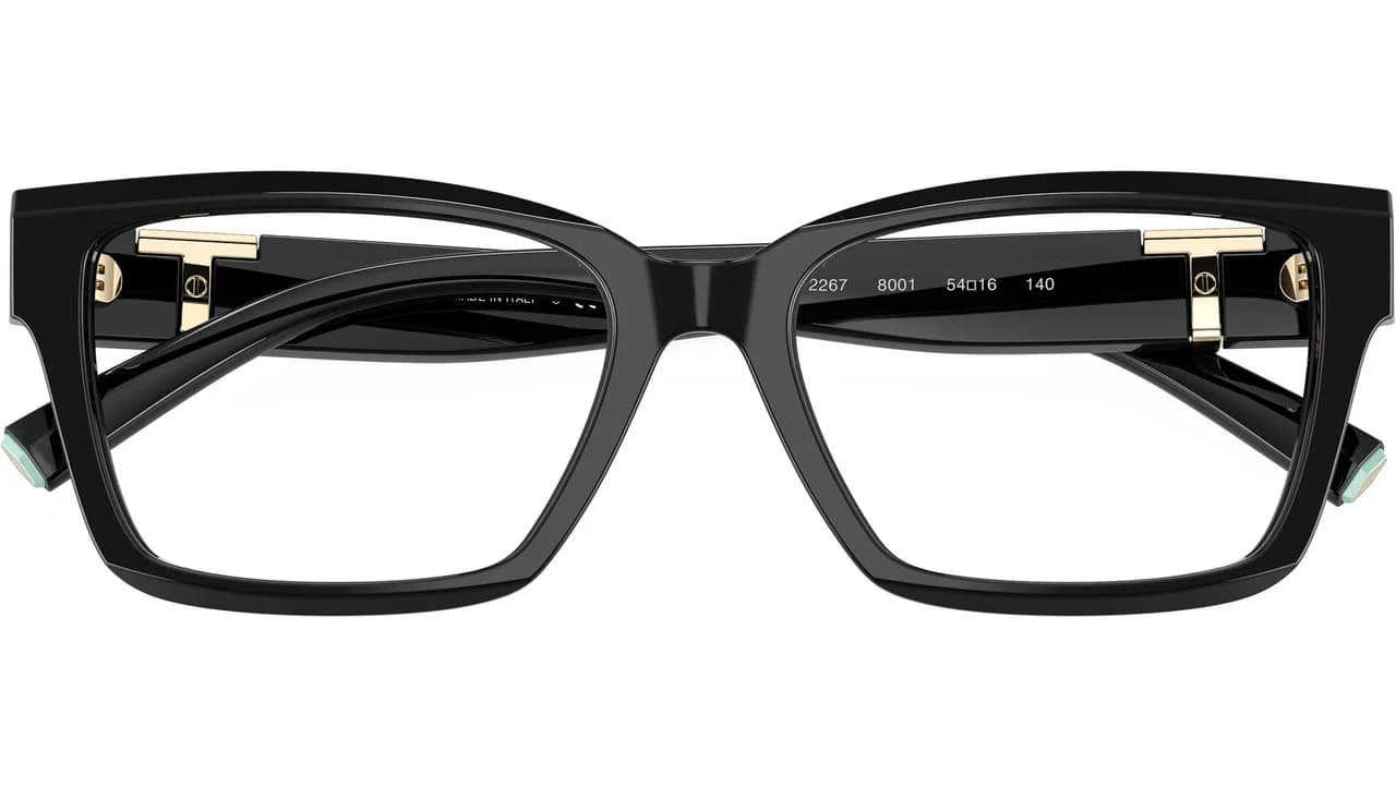 Tiffany & Co. 0TF2267 8001 Eyeglasses Black 52mm Women 5