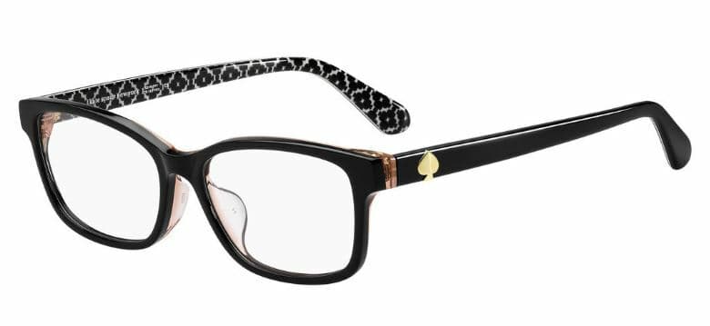 Kate Spade KARIANE/F 03H2 Eyeglasses Black Pink 55mm Women