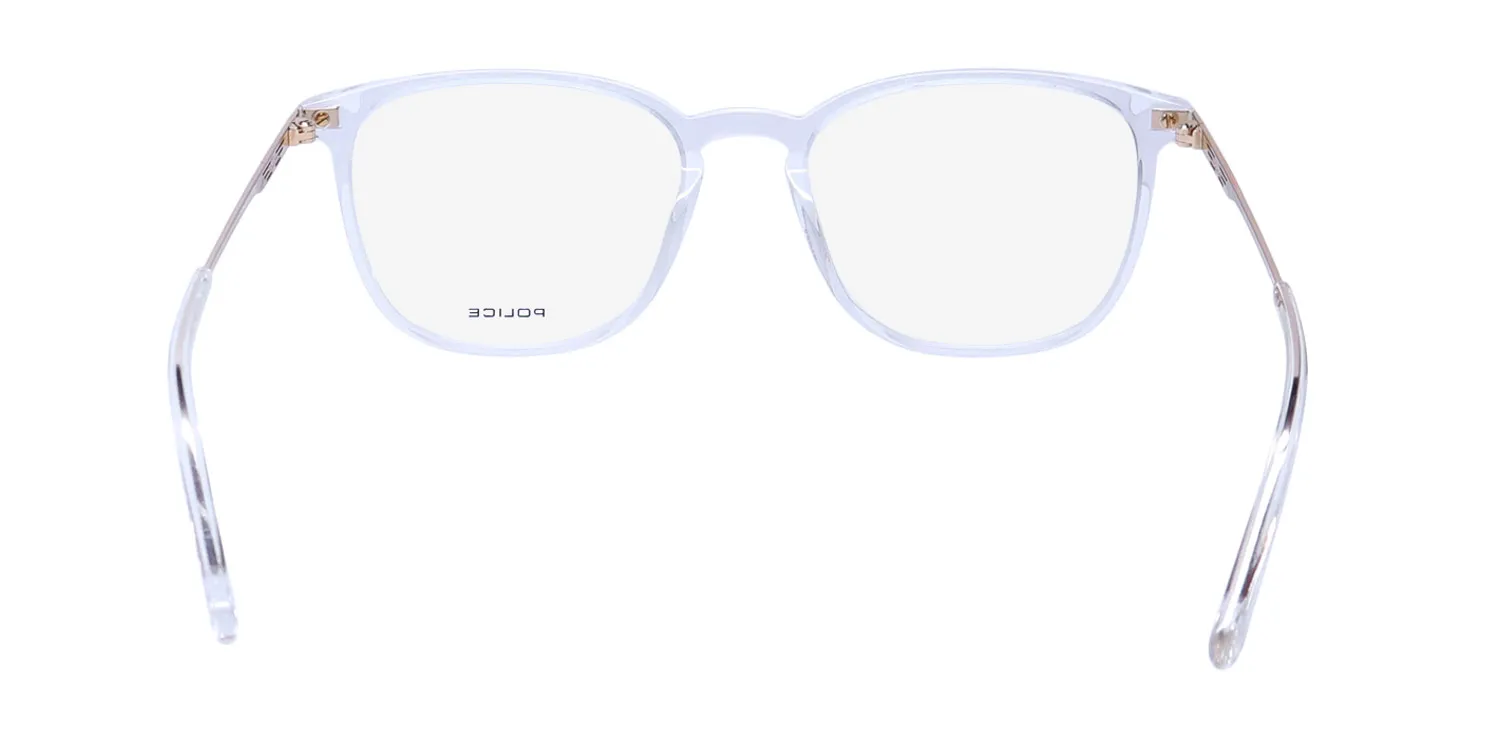 Police Vpld07 Code 1 0p79 Eyeglasses Crystal 52mm Unisex 5