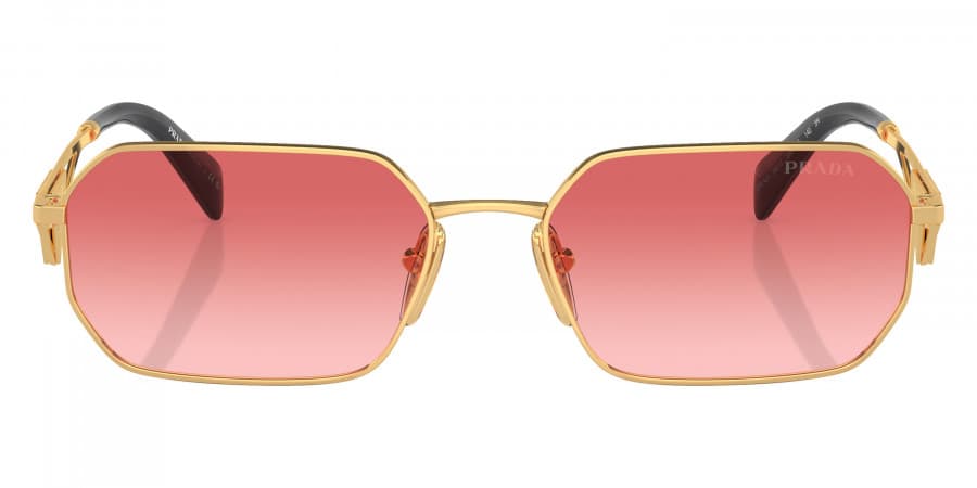 Prada SPRA51 5AK40C Sunglasses Gold 58mm Women 2