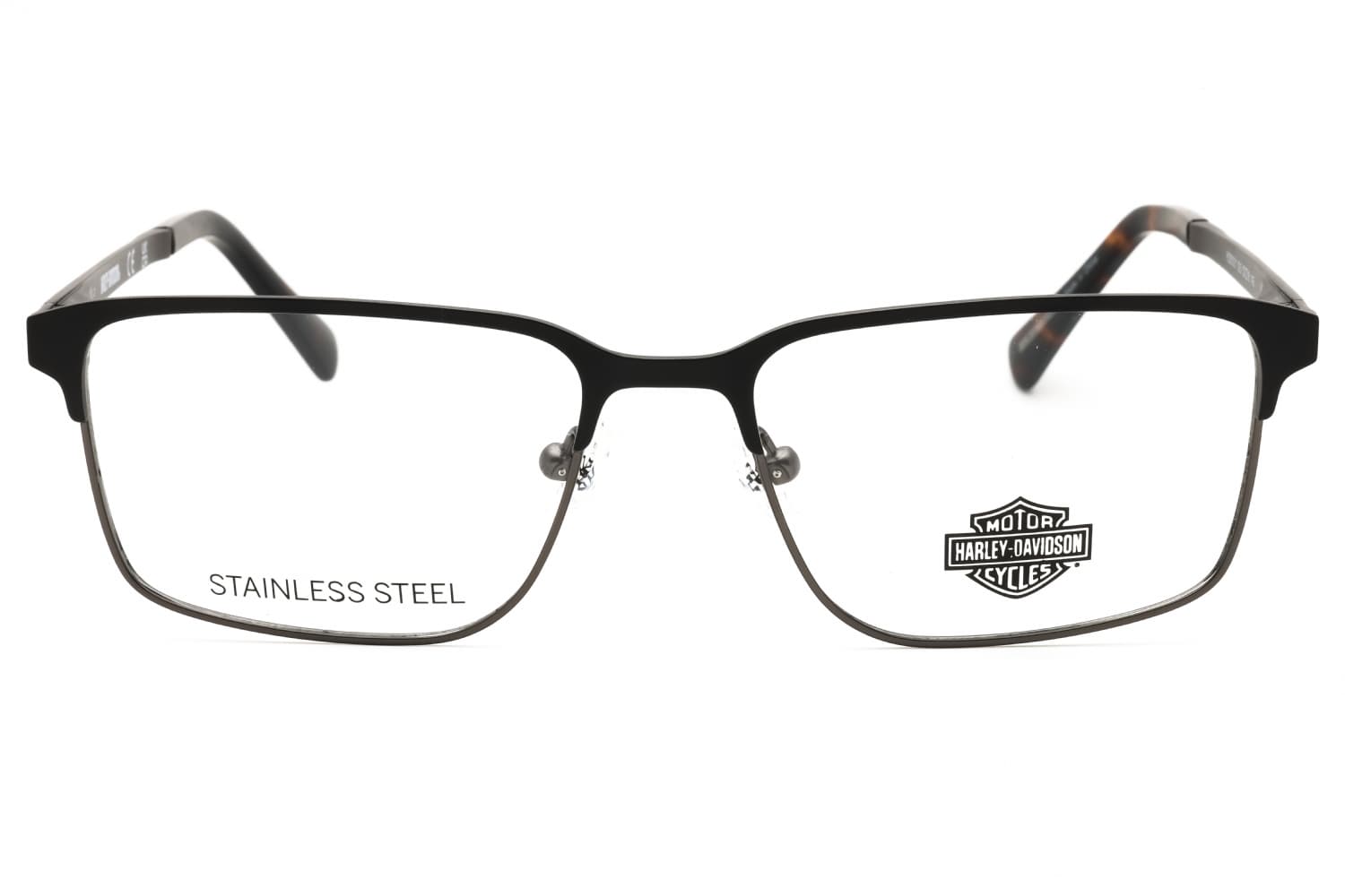 Harley Davidson HD50031 005 Eyeglasses Black 52mm Men 2