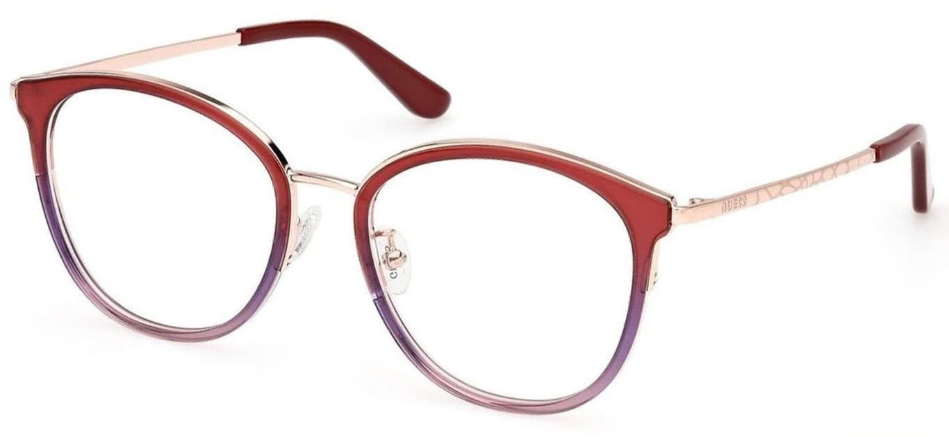 Guess GU50201D 074 Eyeglasses Pink 53mm Women