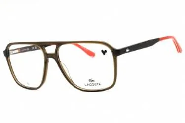 Lacoste L2991 275 Eyeglasses Transparent Khaki Brown 60mm