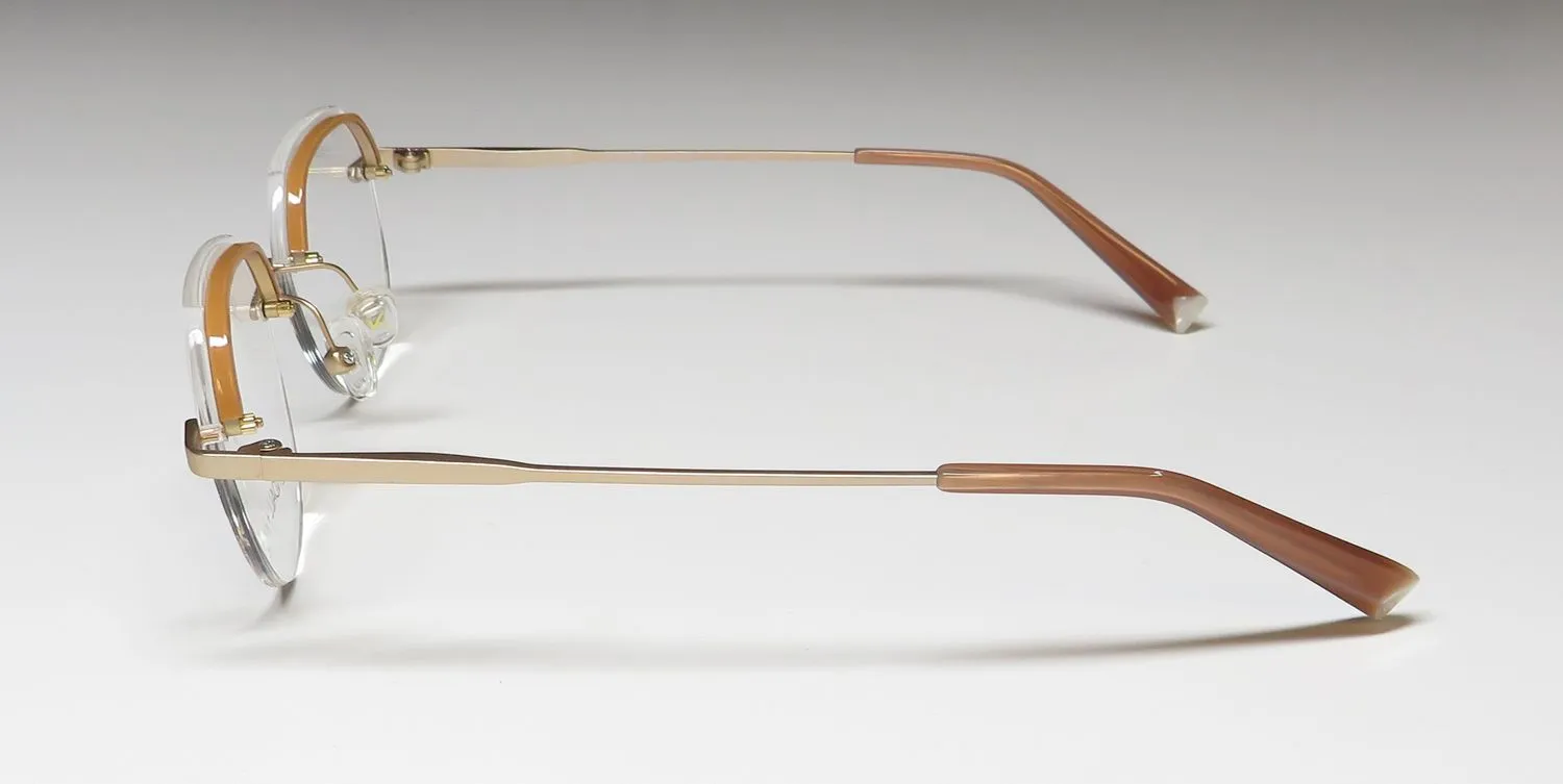 Kendall + Kylie Kko169 Valerie 664 Eyeglasses Light Gold 50mm 4