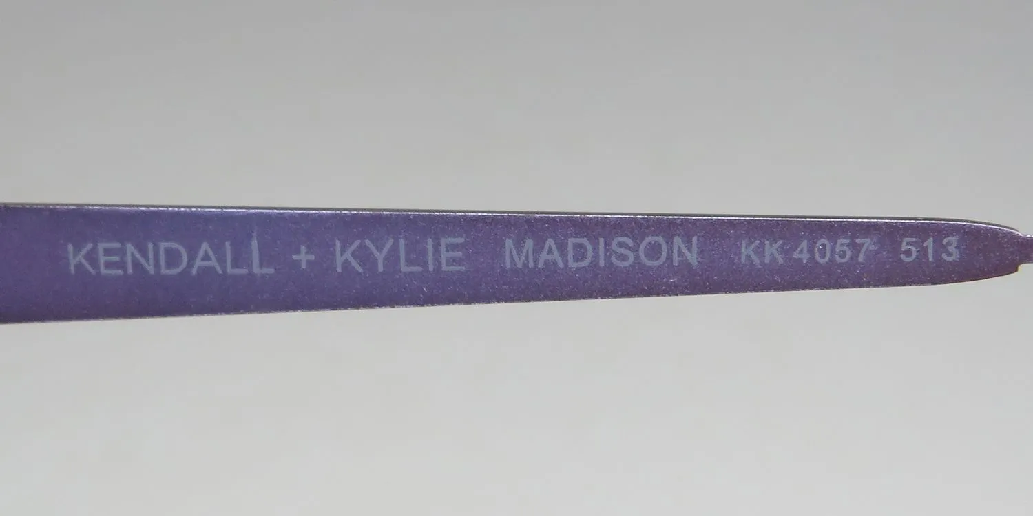 Kendall + Kylie Kk4057 Madison 513 Sunglasses Purple 0mm Unisex 7