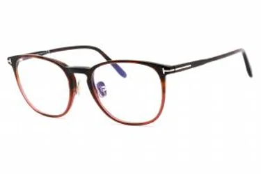 Tom Ford FT5700-B 054 Eyeglasses Shiny Burgundy 54mm
