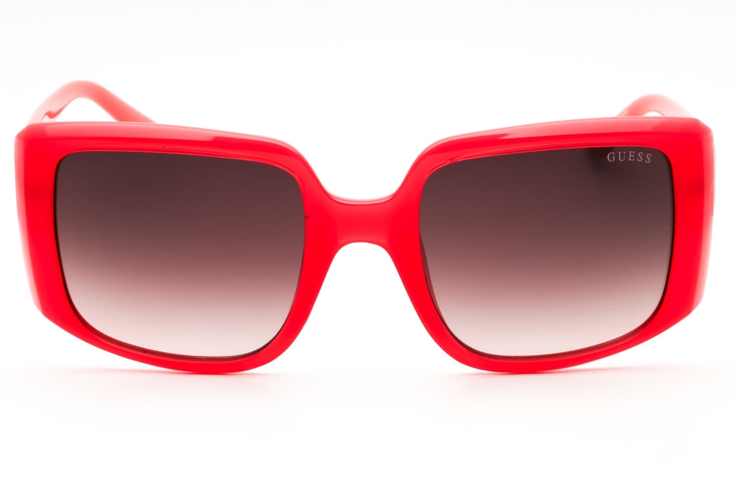 Guess GU00097 72F Sunglasses Shiny Pink 53mm Women | Lens & Luxe