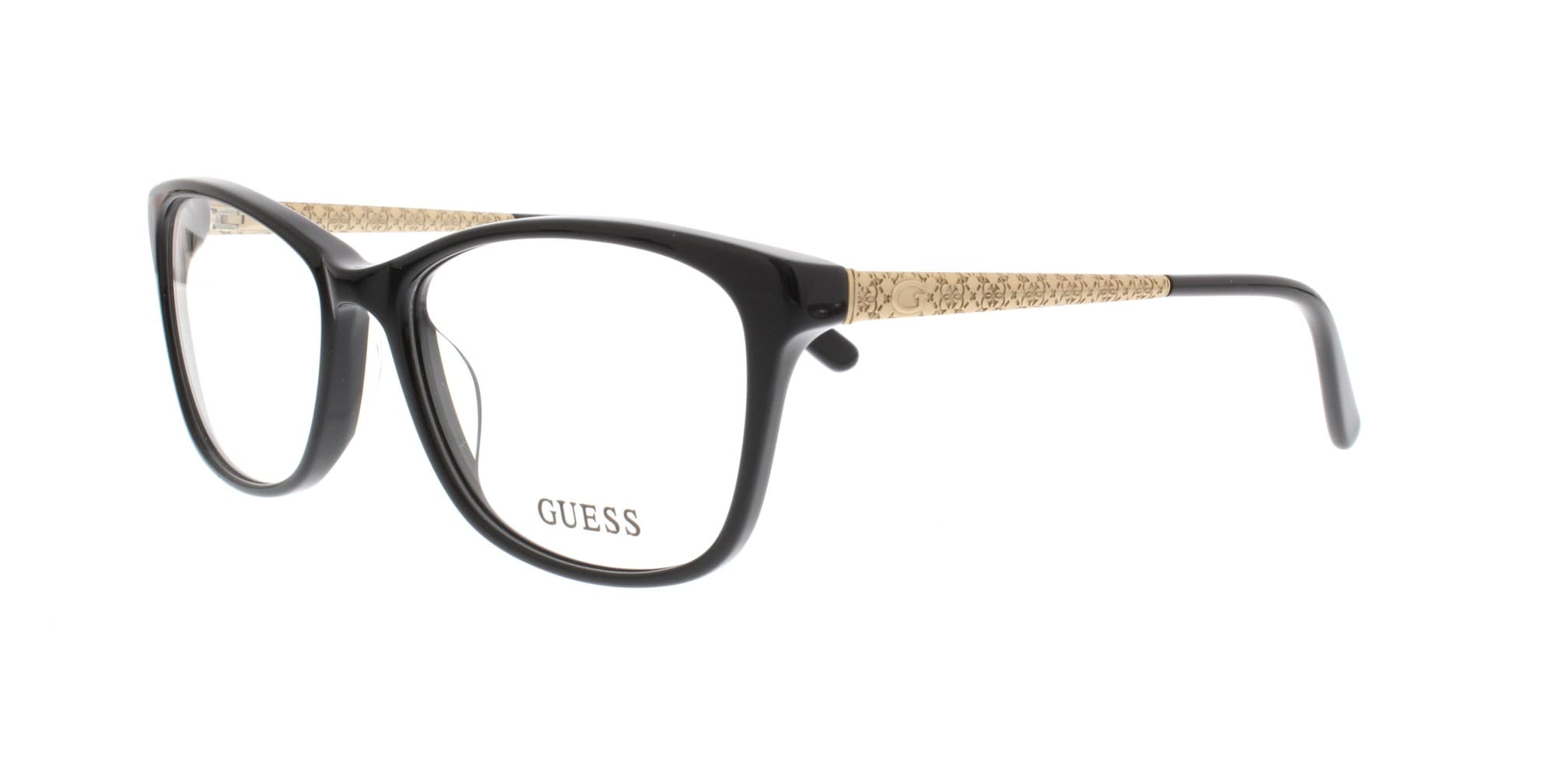 Guess GU2500 001 Eyeglasses Multicolor 53mm Women