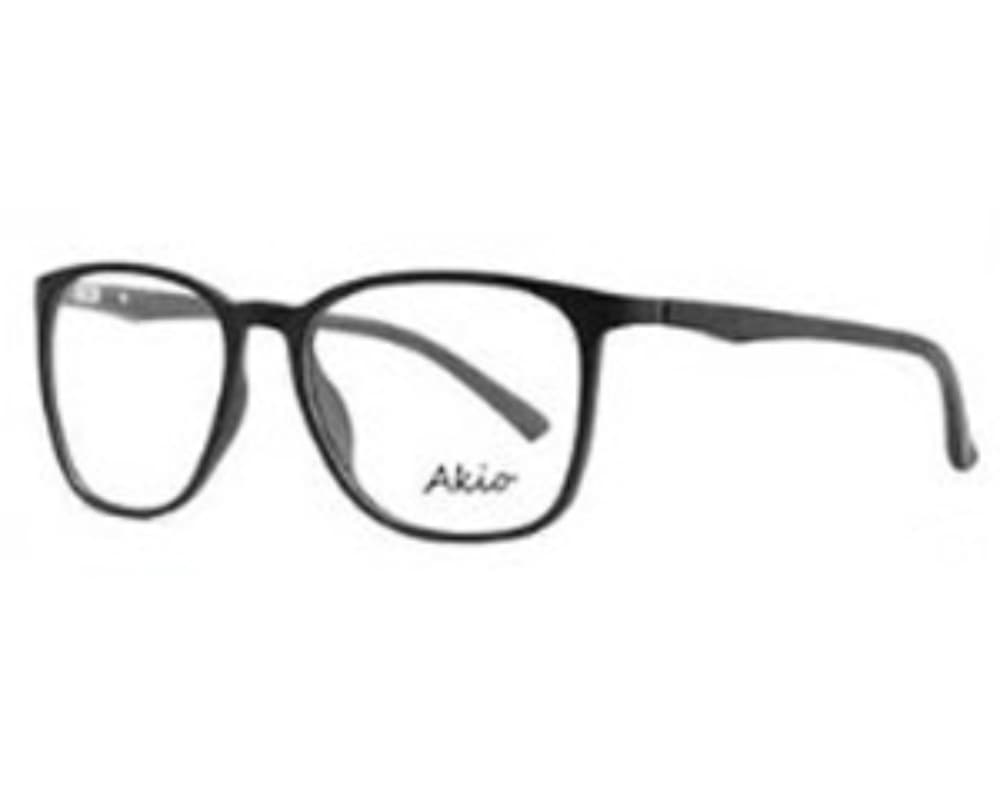 Akio 93703 C1 Eyeglasses Black 54mm Men