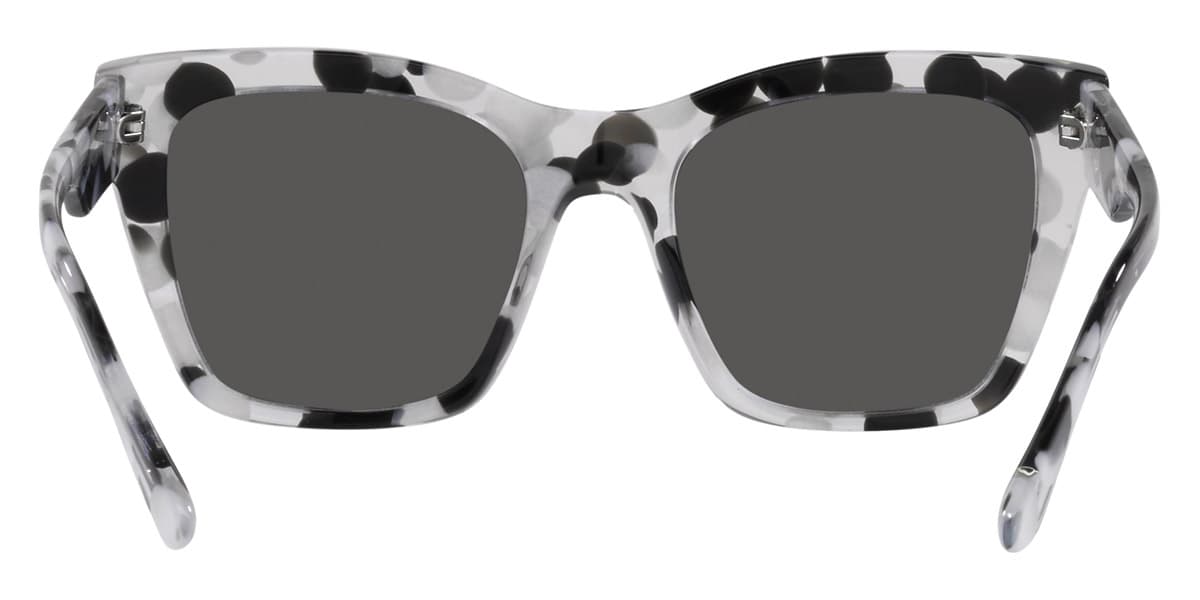 Dolce & Gabbana DG4384 336187 Sunglasses Black White Bubble 53mm Women 4