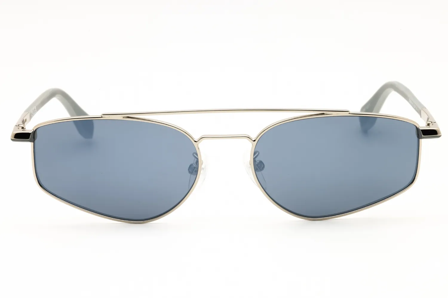 Adidas OR0099 16C Sunglasses Shiny Palladium 55mm Unisex 2